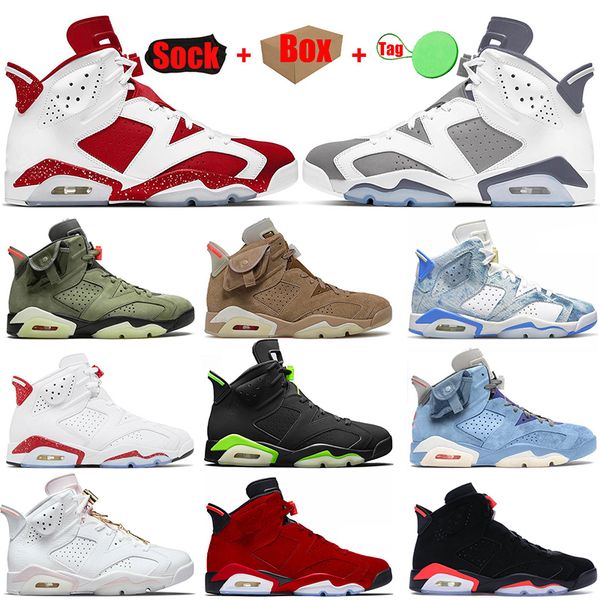 

men women jumpman basketball shoes 2023 fashion jordens 6 6s metallic silver toro big size us 13 sports british khaki cool grey midnight