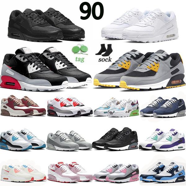 

classic 90 90s size us eur 36-45 mens womens running shoes premium obsidian griffey bacon surplus black white wolf grey unc blue trainers de