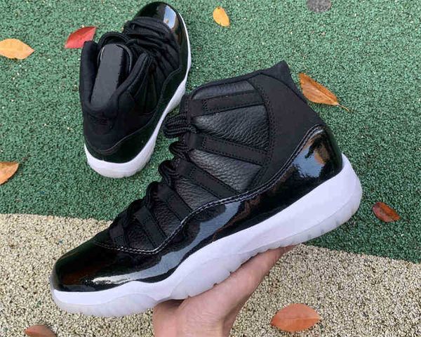 

jumpman 11 shoes 11s trainer sneakers high black basketball real sports stylist