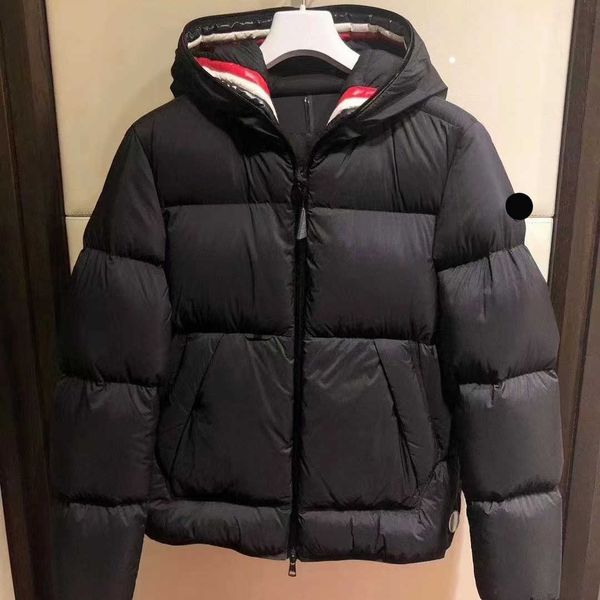 

designer luxury down jacket fur ruff classic men fashion and multi function essential hoodies mens jackets winter warm clothing hoody 5akvle, Black