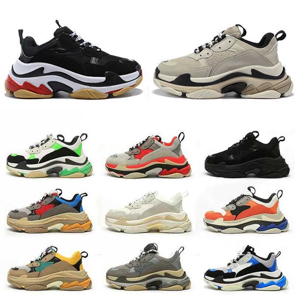 

designer shoes sneakers platform shoe mens trainers sports sneaker shoe fashion black white grey red pink blue green light tan oreo 2022 tri