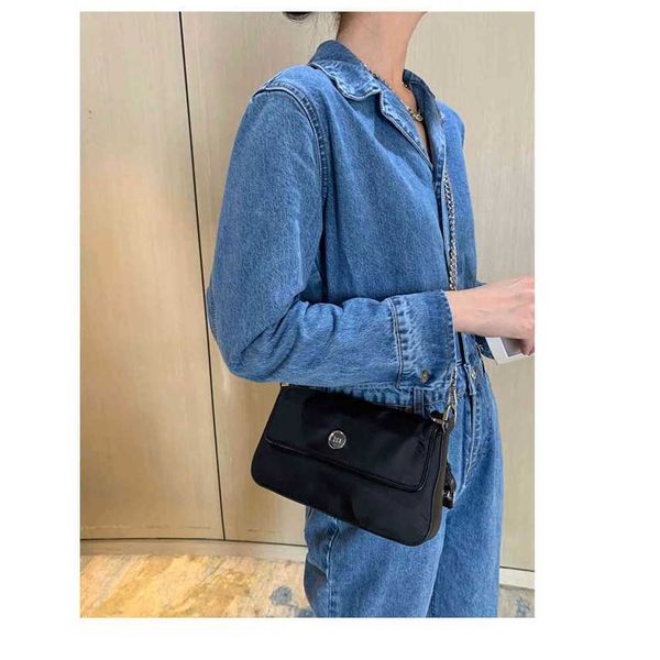 

design purse minority design bag female new fashion high sense oxford fabric texture versatile foreign style chain one shoulder messenger ba