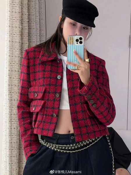 

women's jackets designer new brand jacket ootd fashion grade autumn winter tweed coat overcoat leisure spring coats cardigan women dedo, Black;brown