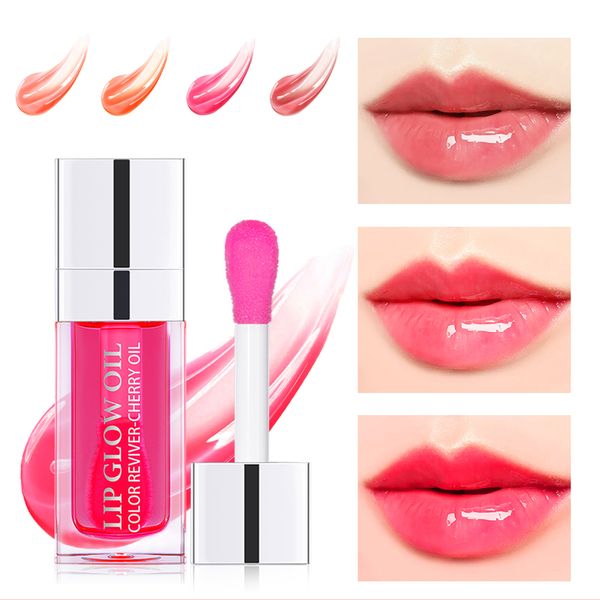 

lip oil glow crystal jelly gloss moisturizing plumping lipgloss tint long lasting nourishing makeup plump tinted make up