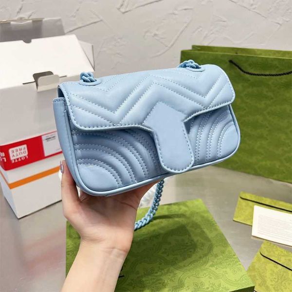 

cross body shoulder bags 2022 classic women marmont bags purse designer candy color handbags luxuries chain shoulder bag messenger crossbody