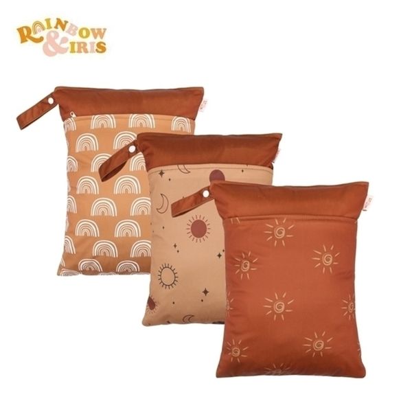 

diaper bags stuff sacks rainbo iris 3040cm reusable wet dry portable waterproof baby bag 221107