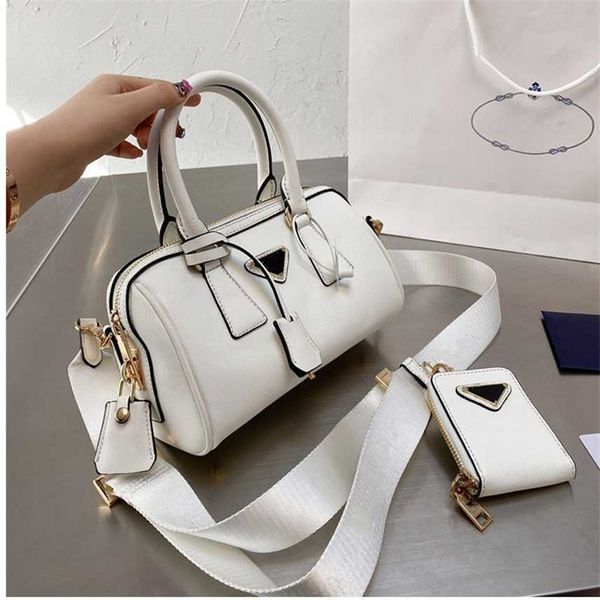 

design purse three one boston pillow bag women's new leather versatile portable one shoulder messenger bag