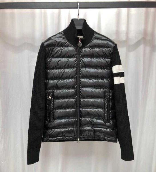

designer luxury down jacket fur ruff classic men fashion and multi function essential hoodies mens jackets winter warm clothing hoody 5ae25q, Black