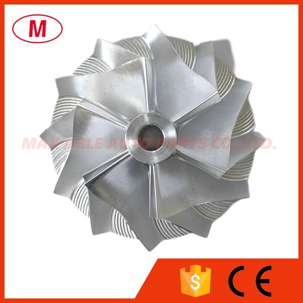 

t250 446335-0012 turbocharger turbo billet compressor wheel/aluminum 2618/milling 38.08/53.97mm 6/6 blade for 452044-0003/452058-0002/452061
