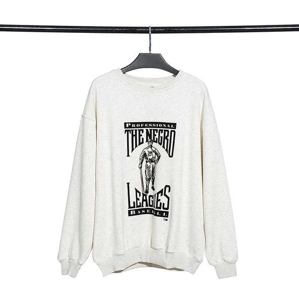 

men's hoody fashion fog designer esenti season 7 main line high street flocked print baseball fleece crew neck sweatshirt oversize cott, Black