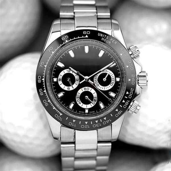 

men mens watch watches all dial working pat rizzi automatic watches movement mechanical stainless steel wristwatches288w, Slivery;brown