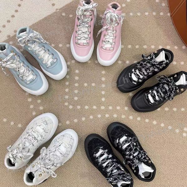 

neige boot women snow boots designer ankle boot genuine leather platform bootss ladies chunky bootie lace-up biker booties non-slip soles sk, Black