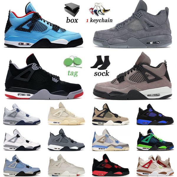

2023 men basketball shoes 4 4s iv jumpman kaws grey ts x bred taupe haze military black mens women jorda sail offs white sneakers 139i