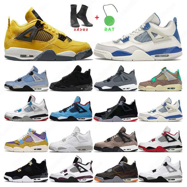 

basketball shoes sports sneakers trainers university blue white oreo black cat bred 4s desert moss women