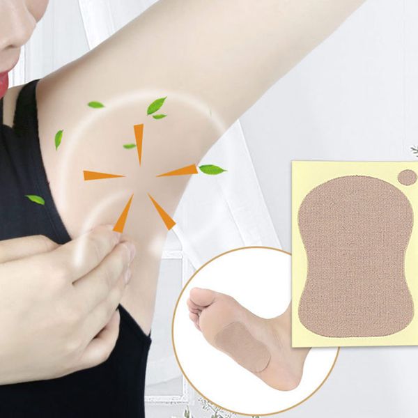 

10pcs/bag women armpit sweat pads underarm summer disposable absorbing anti perspiration deodorant patch anti sweat stickers