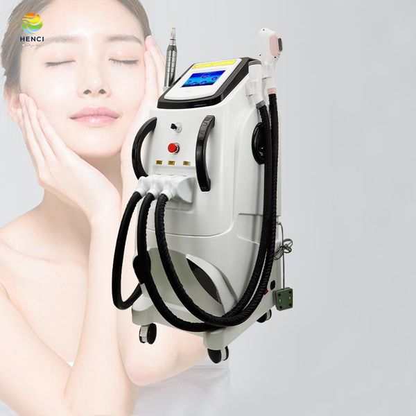 

3 in 1 hair removal ipl laser 360 magneto opt ipl hair/tattoo remove picosecond lasers with rf skin rejuvenation anti aging, Black