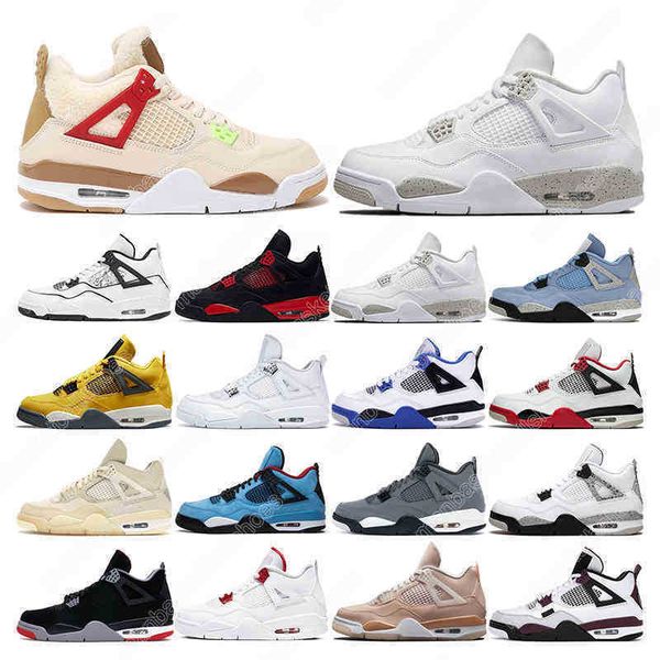 

men basketball shoes 4s black cat wild things white oreo university blue fired red motorsports diy women mens sport sneakers trainer outdoor