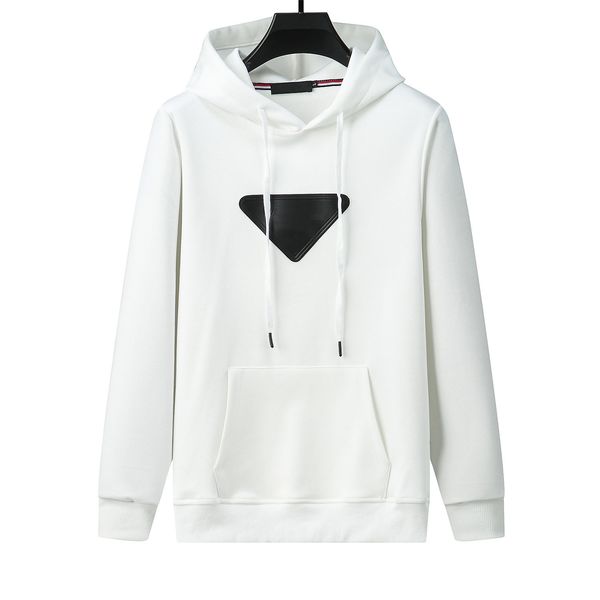 

men's hoodies designer fleece sweatshirt have a hat small crew neck fashion street wear pullover sport running black white m-3xl