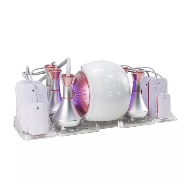 

portable 6 in 1 fat reduce body shaping 80khz ultrasonic rf vacuum machine