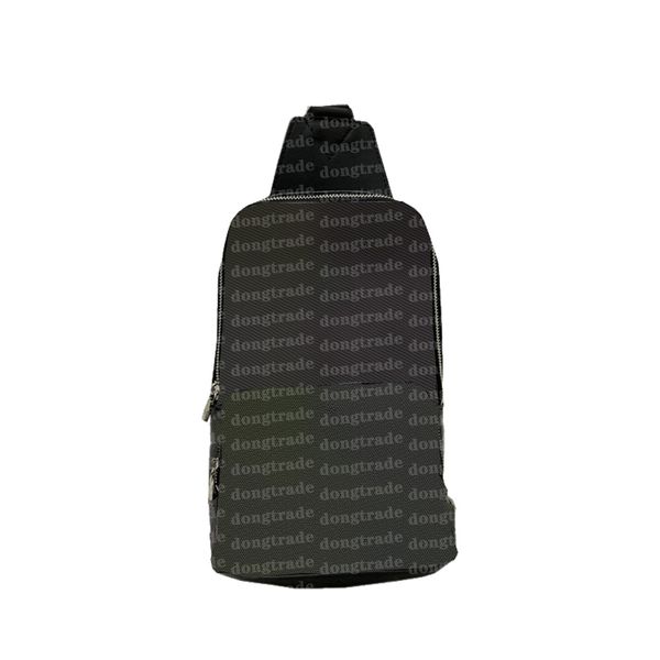

leather designer bag men large capacity shoulder bag messenger lattice strong handle crossbody handbags backpack