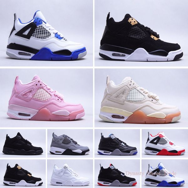 

sail union guava ice noir neon black cat 4 basketball shoes metallic green trainers men women kid sport sneakers 25-35