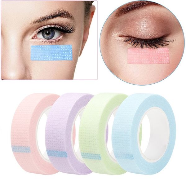 

1 roll lash extension under eye tape adhesives breathable fabric eyelash tapes micropore adhesive tape
