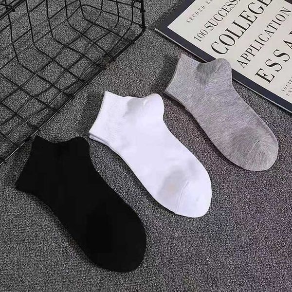 

men cotton socks four seasons outdoor casual male women brand basketball football soccer running sock soft simple fashions, Black