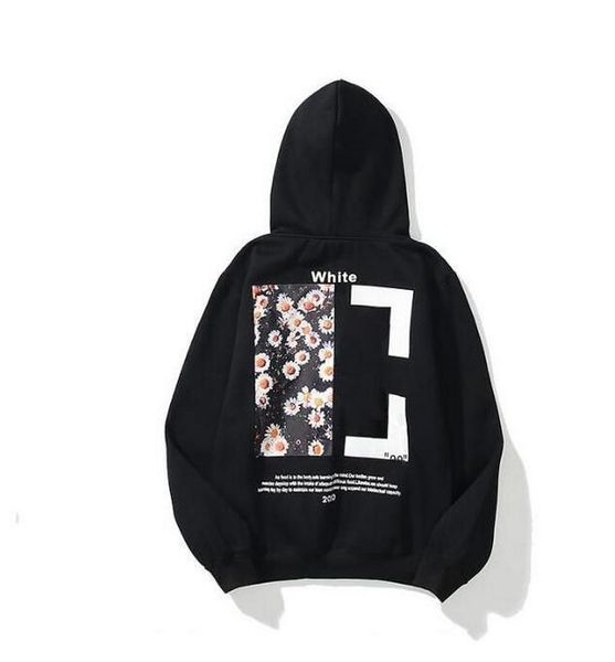 

2022 38% off style trendy fashion mens hoodies sweater painted arrow crow stripe loose hoodie men's and women's t-shirts white, Black