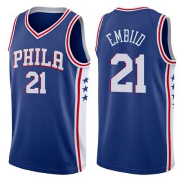 

tyrese maxey james harden joel embiid basketball jersey 0 1 allen iverson philadelphias 76er 21 black white red blue city jersey 0mqu, Black;red