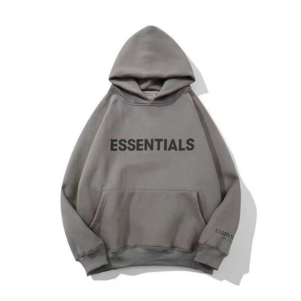

of men's print hoodies street essentailss cotton sweatshirts high designer sweaters hooded lovers plush sweater, Black