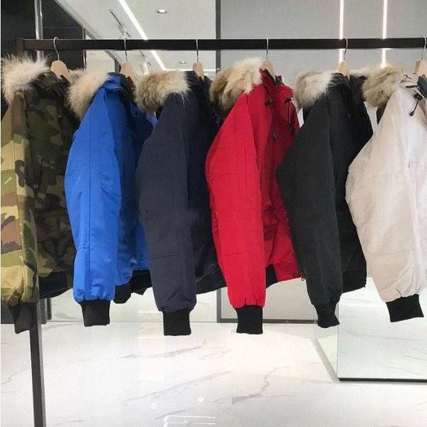 

winter warm mens parka designer down hooded jackets style men downs jacket coats man embroidery white duck outwear h0gs#, Black