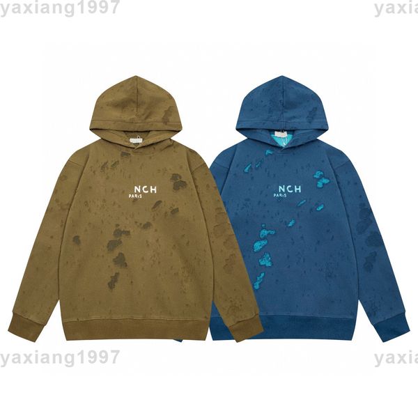 

2023ss spring and summer new hoodies high shirt grade cotton sweatshirts printing short pants sleeve round neck panel t-shirt size m-l-xl-xx, Black;brown