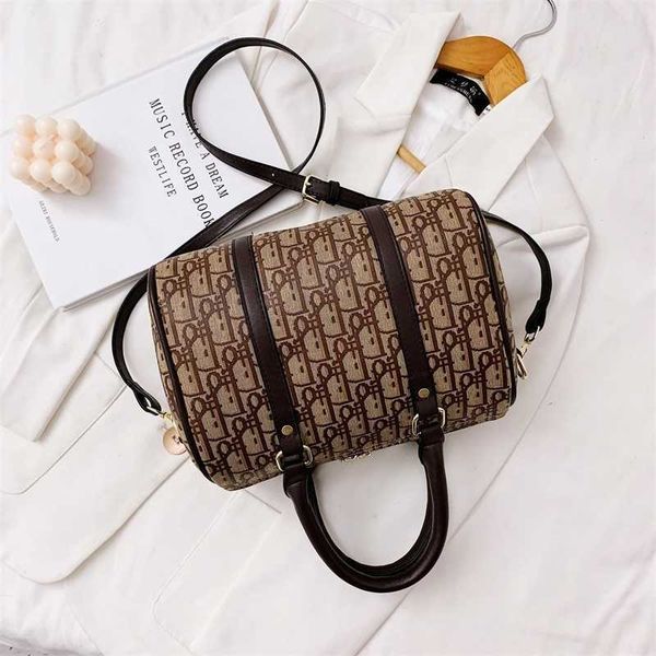 

new lattice one shoulder portable boston women's bag purses black friday