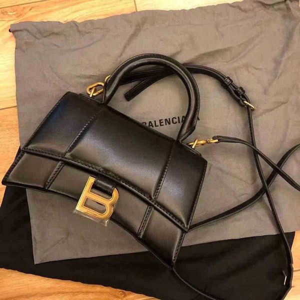 

bags balnecigass handbags female designer same bag 2022 star versatile family crocodile hourglass character leather messenger