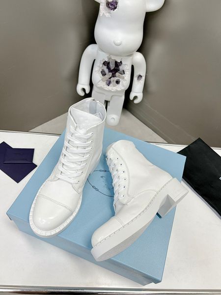 

designer canvas shoes lace rick boots men owen ankle booties black street high hip hop man women fashion 0720