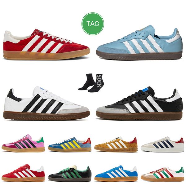 

gazelle monogram running shoes samba women mens trainers light blue suede red pink green argentina gazelles austin fc arsenal outdoor sports