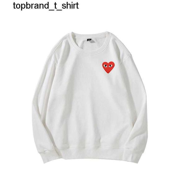 

men's hoodies designer sweatshirts love sweater plays lovers round neck long sleeve t-shirt loose streetwear hoodie, Black