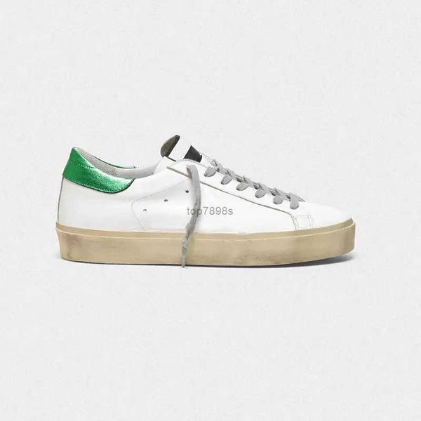 

2022 designer shoes sandal golden hi star casual shoes deluxe brand classic gletter leopard snake do-old dirty golden/gooses/sneakers man, Black