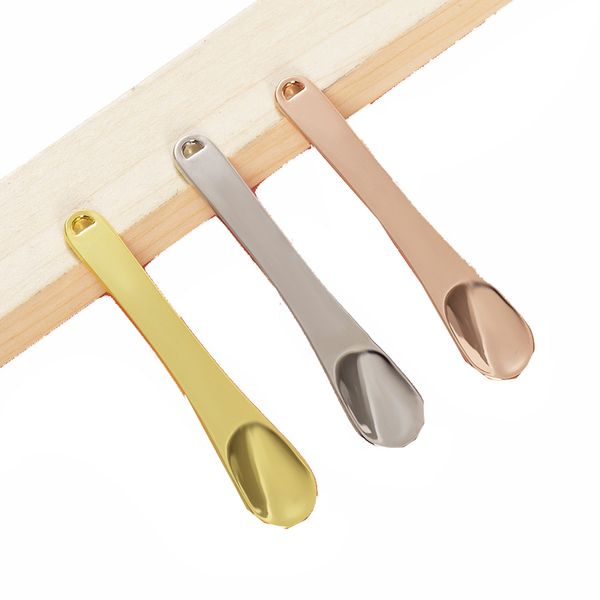 

mini face cream spoon facial mask spoon party favor portable skin care beauty cosmetic spatula spoons eye creams stick