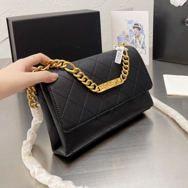 

2023 new evening bags 5a 22p calfskin leather trendy handle quilted matelasse chain cross body shoulder bag classic flap large capacity famo