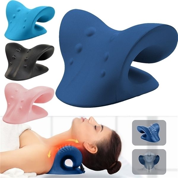 

other massage items neck stretcher pain relief and shoulder relaxer cervical traction device pillow for muscle relax 221109