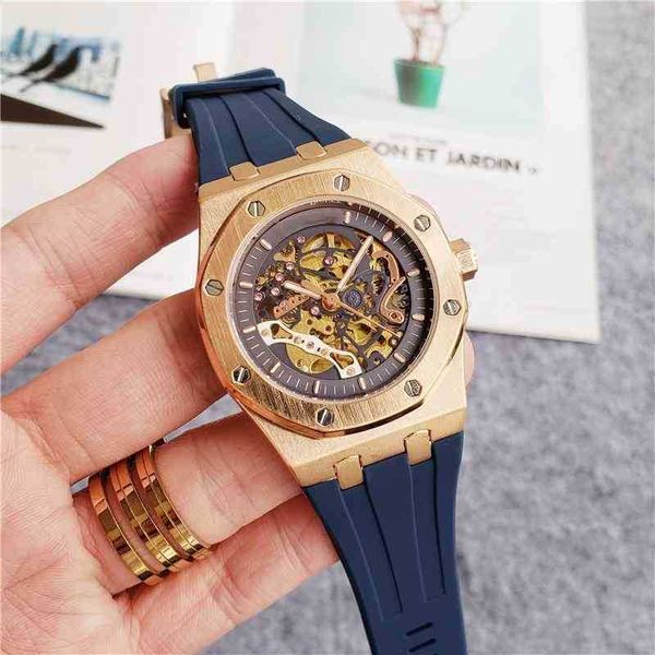 

aaaaa luxury mens mechanical watch es fashion tape automatic swiss brand wristwatch wr5z, Slivery;brown