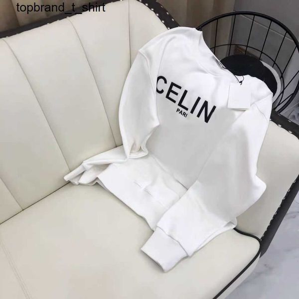 

men's hoodies sweatshirts designer women's ce cotton sweater fashion brand long sleeve men's letter printing hoodie, Black