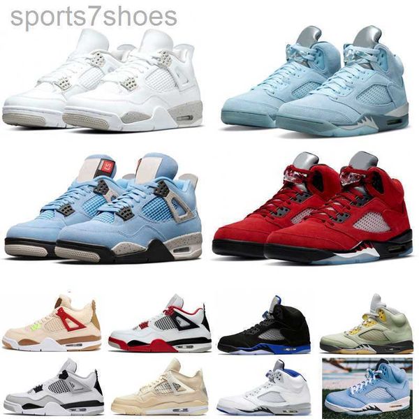 

retro mens 4s basketball shoes for university blue black cat white oreo fire red 5s raging bull stealth what the anthracite sports trianers
