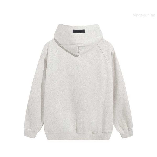 

men's hoody fashion fog designer esenti autumn and winter 2022 new high street chest 1977 letter print loose hooded sweater men women s, Black