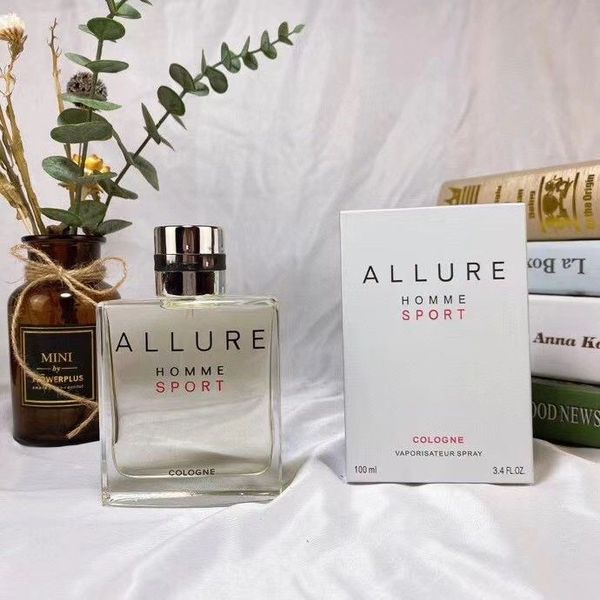 

100ml men allure homme sport fragrance edp gentlemen charming spray fast ship