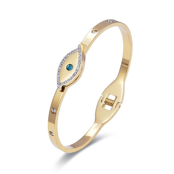 

bohemian style evil eye bangle bracelet jewelry for women gift, Black