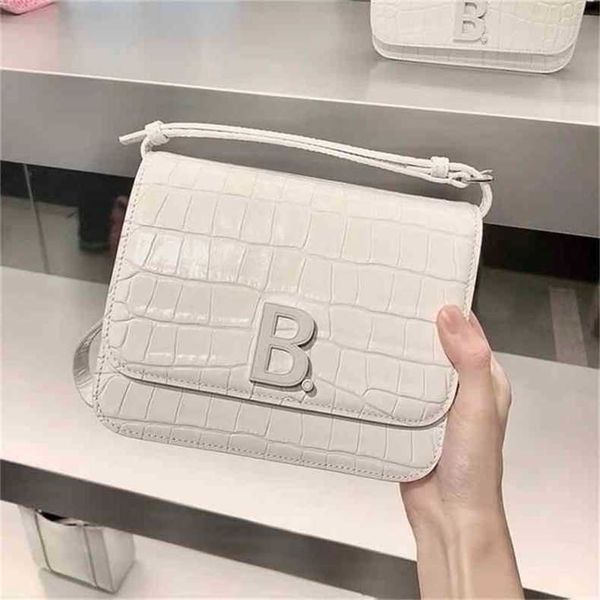 

bags balnecigass handbags designer luxury off 2022 alligator leather b-button hourglass portable cross women's bag