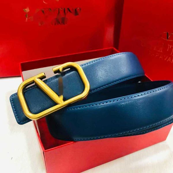 

belts designer belt v family smooth buckle color men's fashion trend versatile simple cowhide d2pj, Black;brown