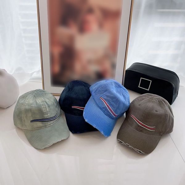 

luxurys designers fashion baseball cap running bucket hat sports lightweight men women ball caps hight quality three colors, Blue;gray